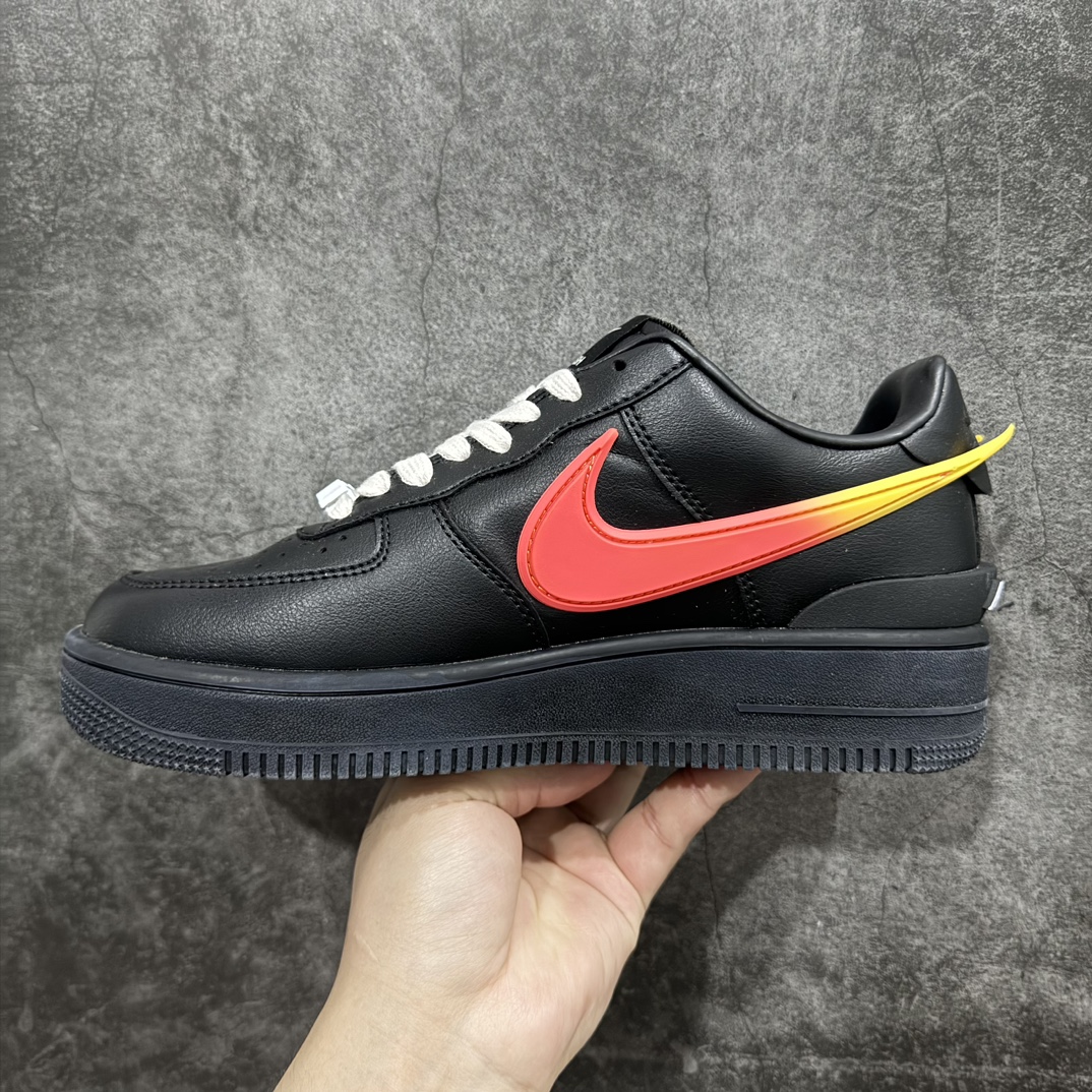 NikeAirForce1Low07xAMBUSH鸳鸯红蓝勾原楦头原纸板打造纯正低帮空军版型专注外贸渠道