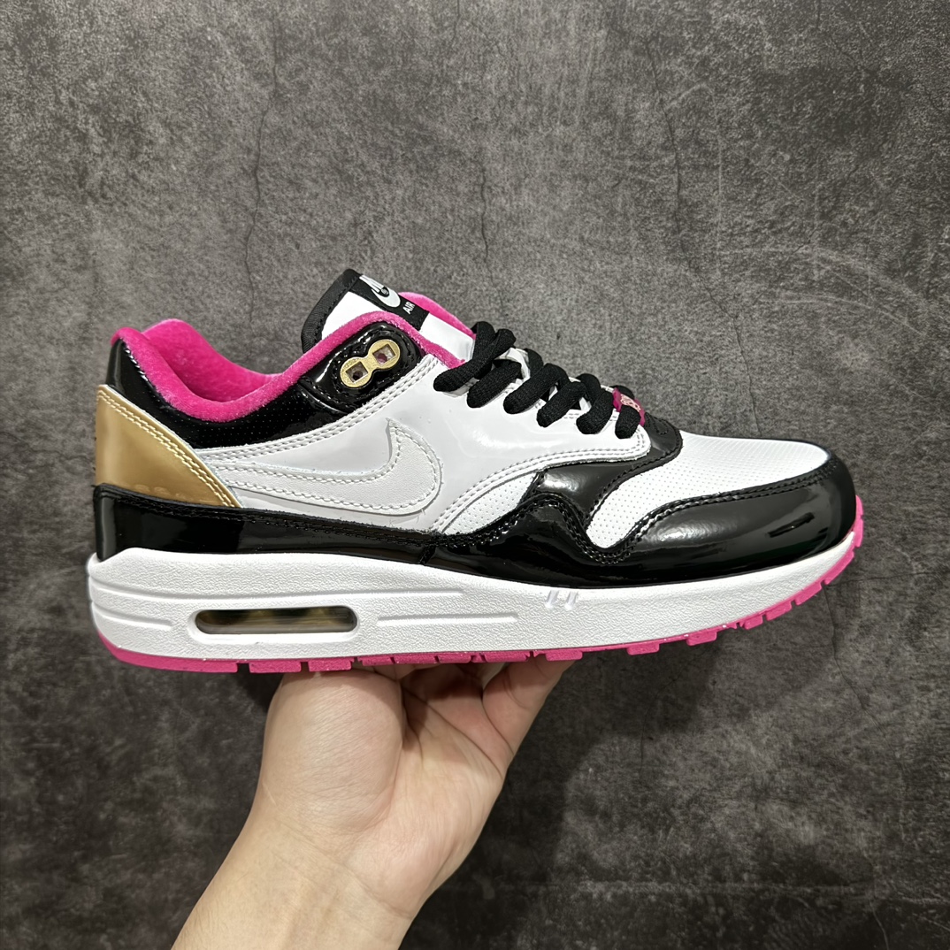 0 【公司级】Nike Air Max 1 \’86 PRM黑粉 HJ3966-110n复古休闲跑步鞋 官方同步上架👏n真标原盒 原底原面 正确版型原版开发 精准细节 市面最高版本n码数：36 36.5 37.5 38 38.5 39 40 40.5 41 42 42.5 43 44 45 46 47.5 编码：LDS240260-鞋库