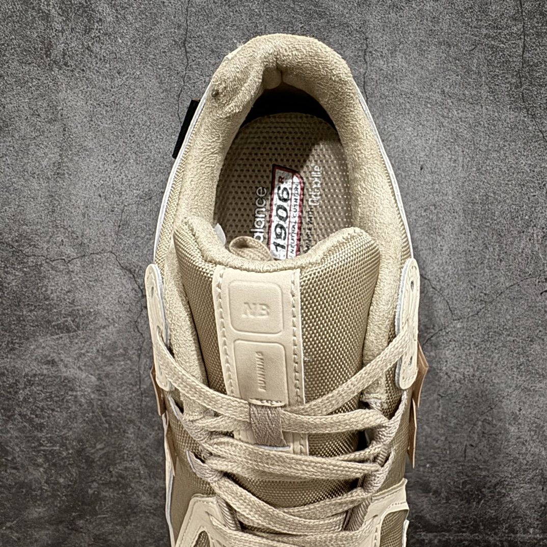 图片[8]-【公司级】New Balance 1906系列复古老爹风休闲运动慢跑鞋 M1906RTn#采用轻质牛剖革拼接透气网眼衬垫织物鞋面材质 T-Beam大底提供足步弓支撑，保持步态稳定 后跟搭载外露缓震胶 尺码：36 37 37.5 38 38.5 39 40 40.5 41 42 42.5 43 44 45  编码：YX240260-鞋库