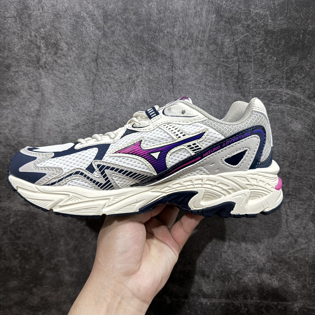 公司级MizunoAdventureTwe末日废土风复古跑鞋日本著名百年运动品牌美津浓冒险者系列低帮情侣