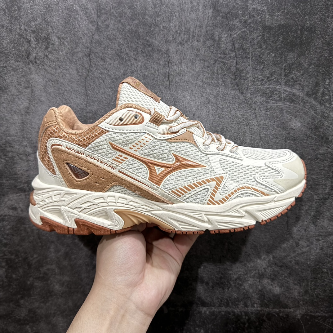 公司级MizunoAdventureTwe末日废土风复古跑鞋日本著名百年运动品牌美津浓冒险者系列低帮情侣