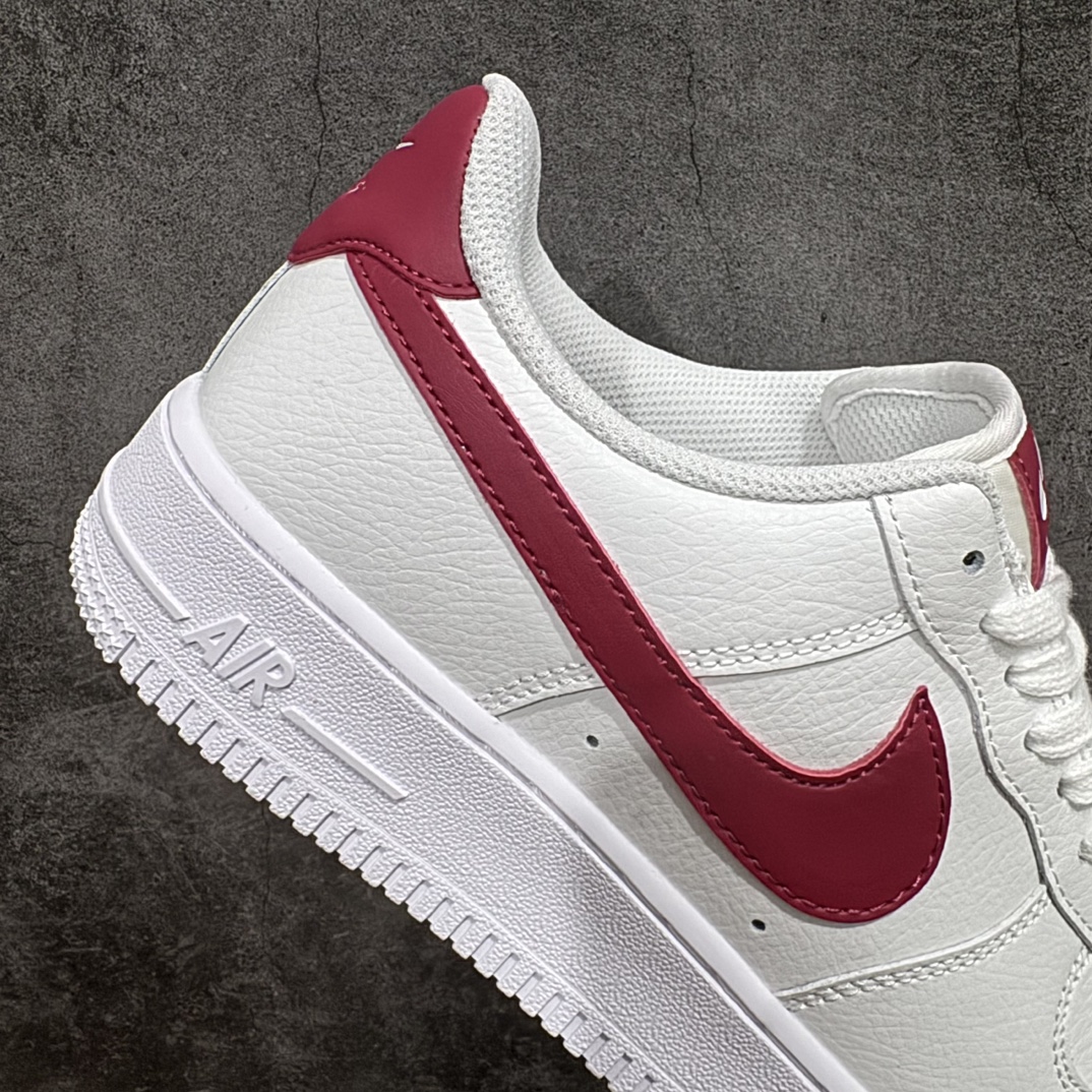 图片[7]-【公司级】官方同步 Nike Air Force 1 Low ’07 白酒红配色 空军一号低帮休闲板鞋 原厂定制皮料 原楦原纸板 纯正版型 正品NFC感应芯片 高清洁度 内置全掌气垫货号：315115-154Size：36 36.5 37.5 38 38.5 39 40 40.5 41 42 42.5 43 44 44.5 45 编码：LF250260-莆田鞋批发中心