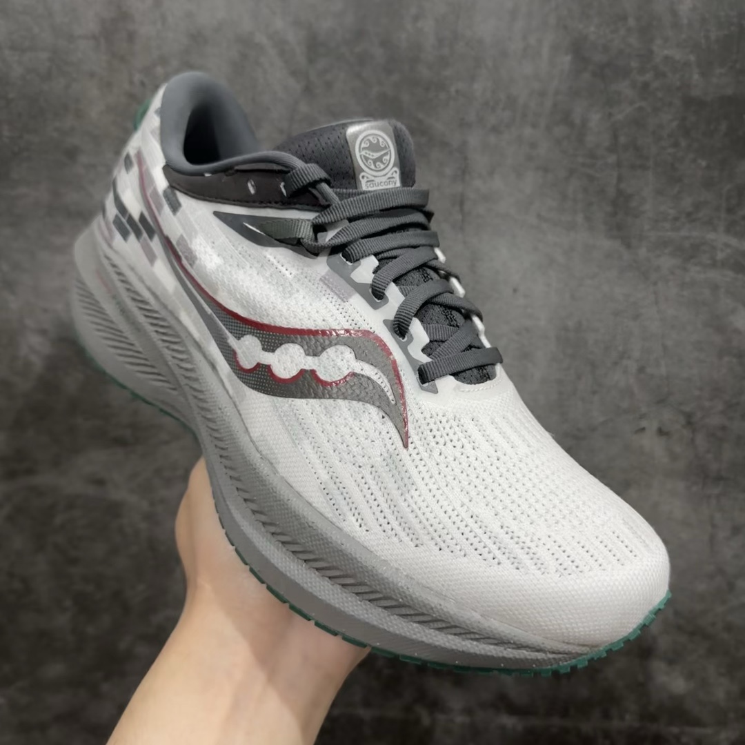 全球知名跑步运动品牌-索康尼/SauconyTriumph21胜利21代系列低帮轻量舒适多功能休闲运动慢