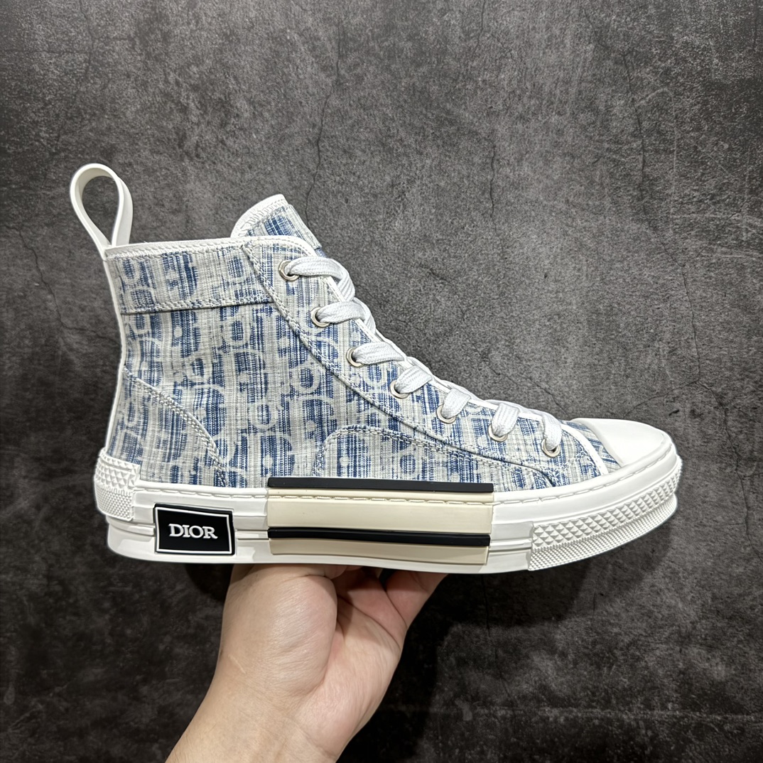 广东纯原版本DiorB23ObliqueHighTopSneakers迪奥“CD重影”系列Cactusj