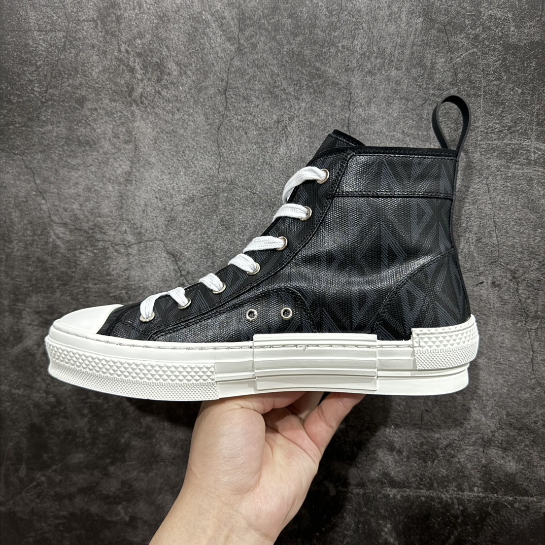 图片[2]-【广东纯原版本】Dior B23 Oblique High Top Sneakers 迪奥“CD重影”系列 Cactus jack x Dior 联名款nn东莞纯原 原版购入再次全新升级全鞋细节到材料到包装大幅度提升改正市面最强版本 可对比 历史最高FK （全套原版一致配件包装）n羊皮贴底拉帮 原装耐弯折耐高温EVC饰片材质 迄今为止唯一原装版本 采用原厂科技面料 无色差问题 随意对比公司 鞋面网纱一比一打样开发 原版一致大底 正确后跟弧度 后尾巴双针走线 完美楦形 尺码：39 40 41 42 43 44 45 46 编码：HH390420-鞋库