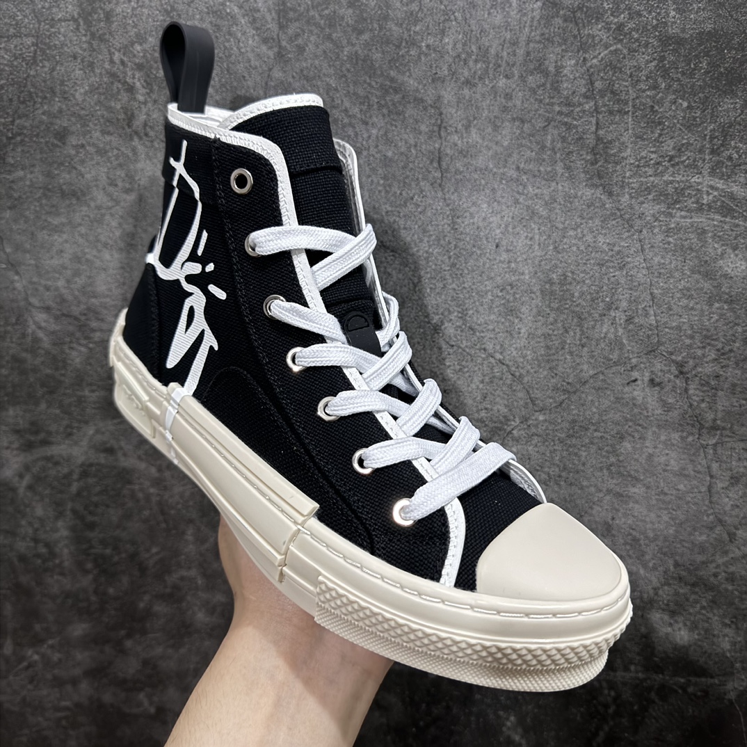 图片[3]-【广东纯原版本】Dior B23 Oblique High Top Sneakers 迪奥“CD重影”系列 Cactus jack x Dior 联名款nn东莞纯原 原版购入再次全新升级全鞋细节到材料到包装大幅度提升改正市面最强版本 可对比 历史最高FK （全套原版一致配件包装）n羊皮贴底拉帮 原装耐弯折耐高温EVC饰片材质 迄今为止唯一原装版本 采用原厂科技面料 无色差问题 随意对比公司 鞋面网纱一比一打样开发 原版一致大底 正确后跟弧度 后尾巴双针走线 完美楦形 尺码：39 40 41 42 43 44 45 46 编码：HH390420-鞋库