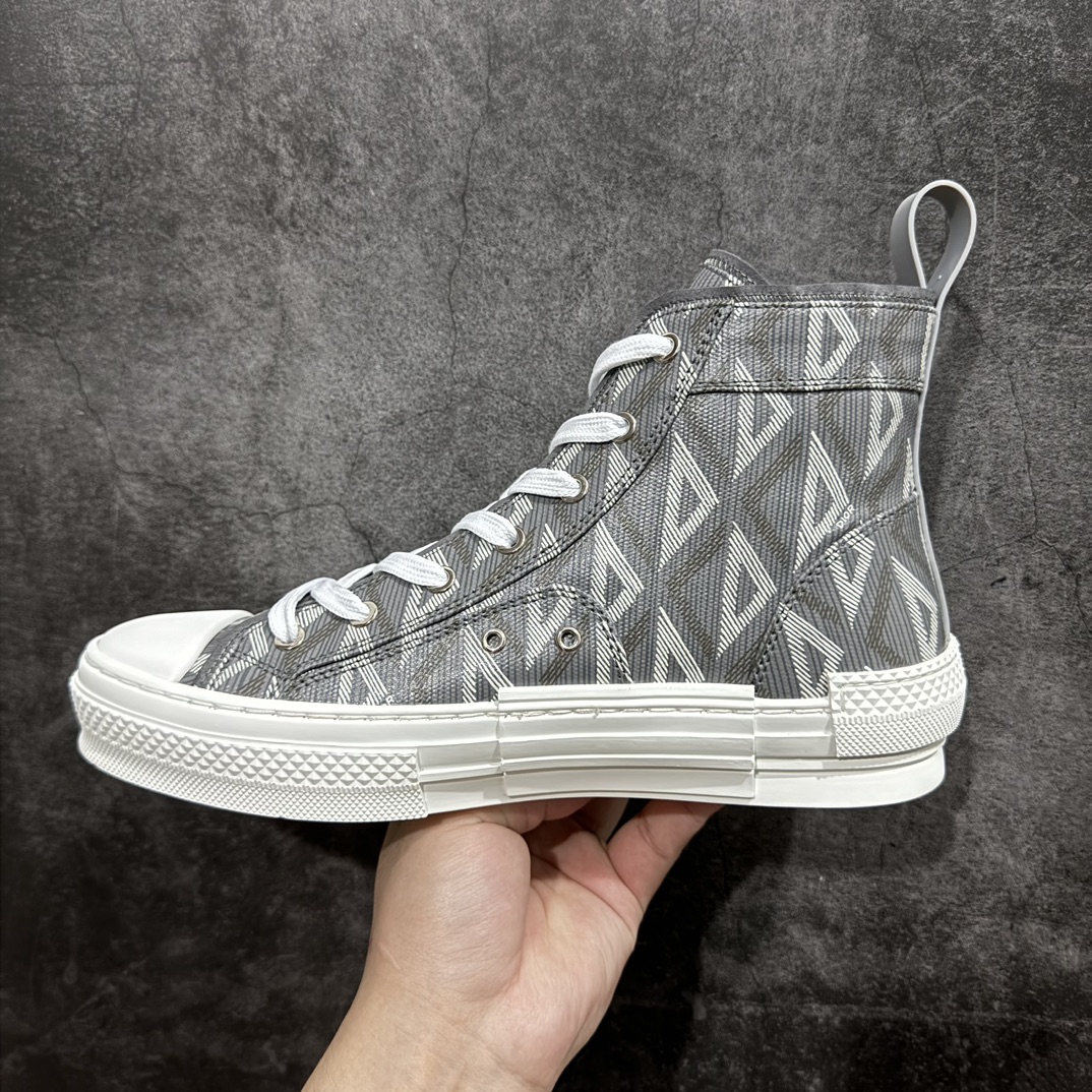 图片[2]-【广东纯原版本】Dior B23 Oblique High Top Sneakers 迪奥“CD重影”系列 Cactus jack x Dior 联名款nn东莞纯原 原版购入再次全新升级全鞋细节到材料到包装大幅度提升改正市面最强版本 可对比 历史最高FK （全套原版一致配件包装）n羊皮贴底拉帮 原装耐弯折耐高温EVC饰片材质 迄今为止唯一原装版本 采用原厂科技面料 无色差问题 随意对比公司 鞋面网纱一比一打样开发 原版一致大底 正确后跟弧度 后尾巴双针走线 完美楦形 尺码：39 40 41 42 43 44 45 46 编码：HH390420-鞋库