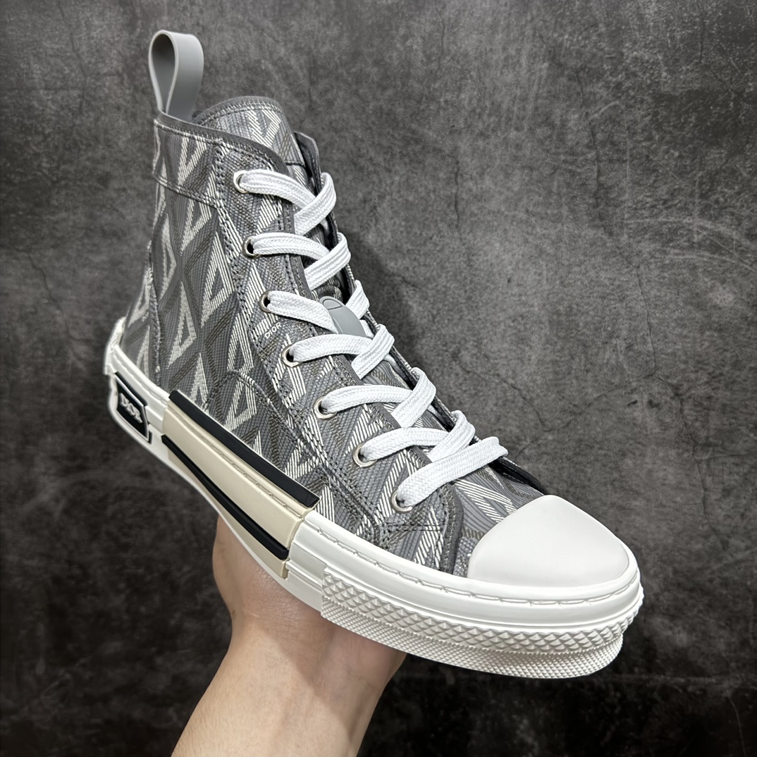 图片[3]-【广东纯原版本】Dior B23 Oblique High Top Sneakers 迪奥“CD重影”系列 Cactus jack x Dior 联名款nn东莞纯原 原版购入再次全新升级全鞋细节到材料到包装大幅度提升改正市面最强版本 可对比 历史最高FK （全套原版一致配件包装）n羊皮贴底拉帮 原装耐弯折耐高温EVC饰片材质 迄今为止唯一原装版本 采用原厂科技面料 无色差问题 随意对比公司 鞋面网纱一比一打样开发 原版一致大底 正确后跟弧度 后尾巴双针走线 完美楦形 尺码：39 40 41 42 43 44 45 46 编码：HH390420-鞋库