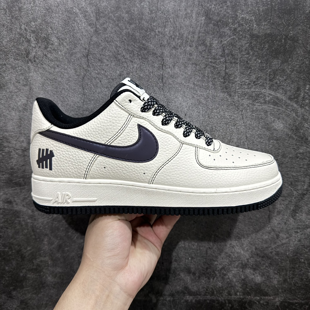 UndefeatedxNikeAirForce1Low夜魔侠空军一号低帮休闲板鞋定制皮料原装定制鞋盒炫彩