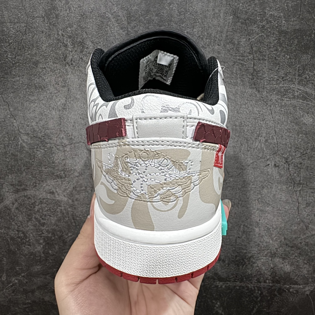 AirJordanAJ1Low熊猫恶作剧游龙则灵酣春独家正确版本原鞋开发品质细节完美复刻市面唯一纯原级别