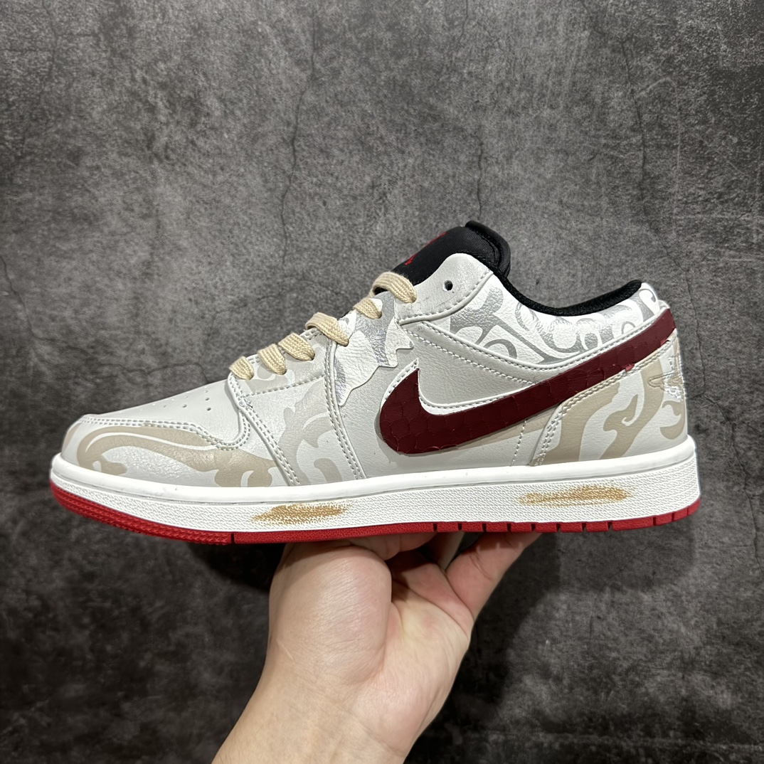 AirJordanAJ1Low熊猫恶作剧游龙则灵酣春独家正确版本原鞋开发品质细节完美复刻市面唯一纯原级别