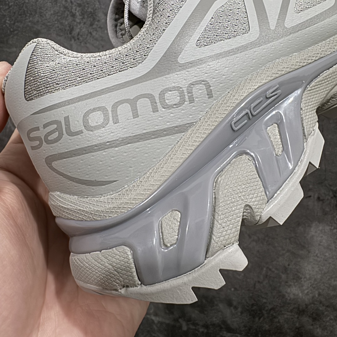 SalomonXT-6萨洛蒙复古潮流户外机能登山跑鞋灰色纯原外贸平台特供订单市场最高版区别市场货耗时半年