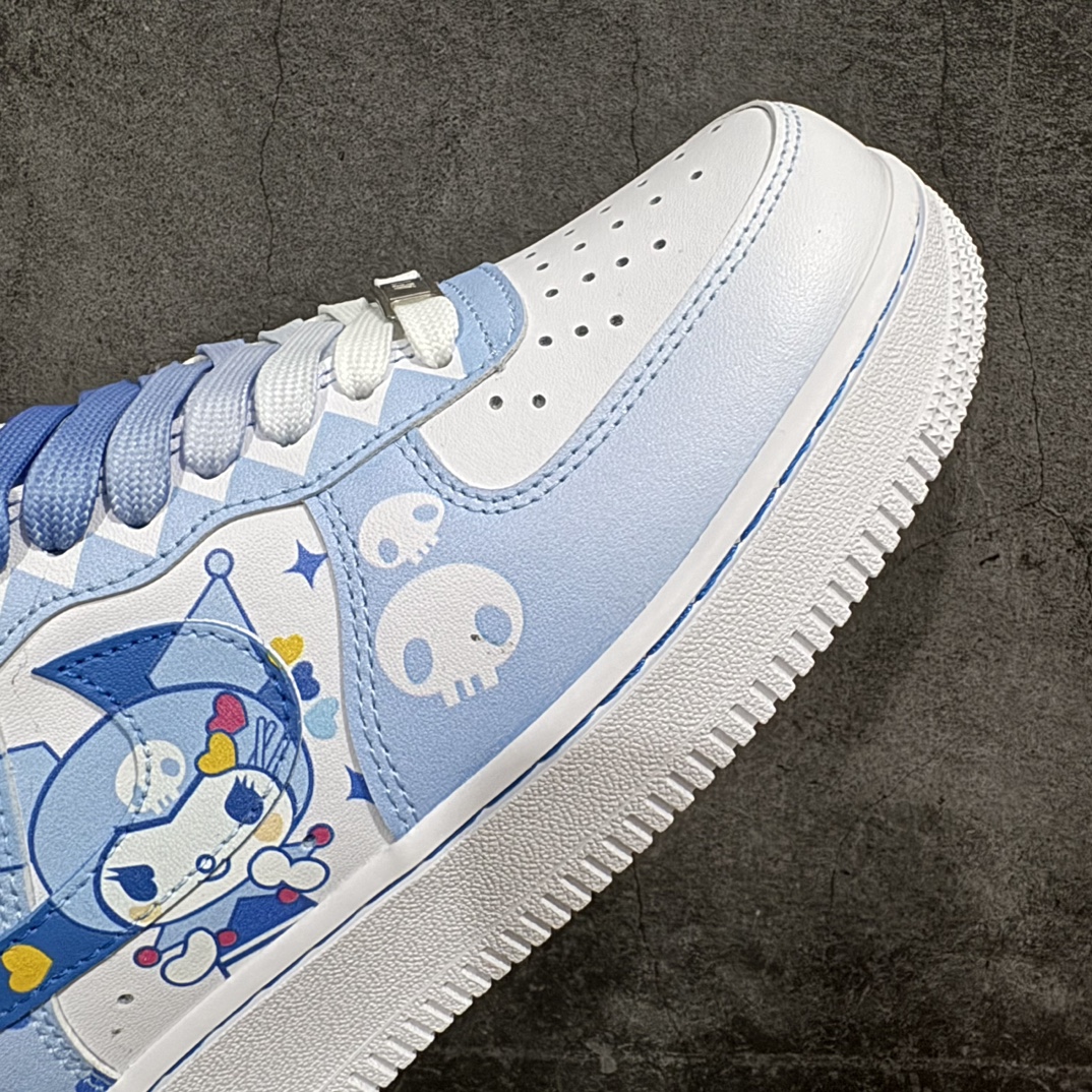 图片[6]-【公司级】Doraemon×Nike Air Force 1 Low小巫女联名款 骷髅头空军一号 渐变白蓝 低帮休闲板鞋 定制皮料 纯正空军板型 原装定制鞋盒 原楦头原纸板 内置全掌气垫货号：CW2288-111 Size：36 36.5 37.5 38 38.5 39 40 40.5 41 42 42.5 43 44 44.5 45 编码：HXS290300-莆田鞋批发中心