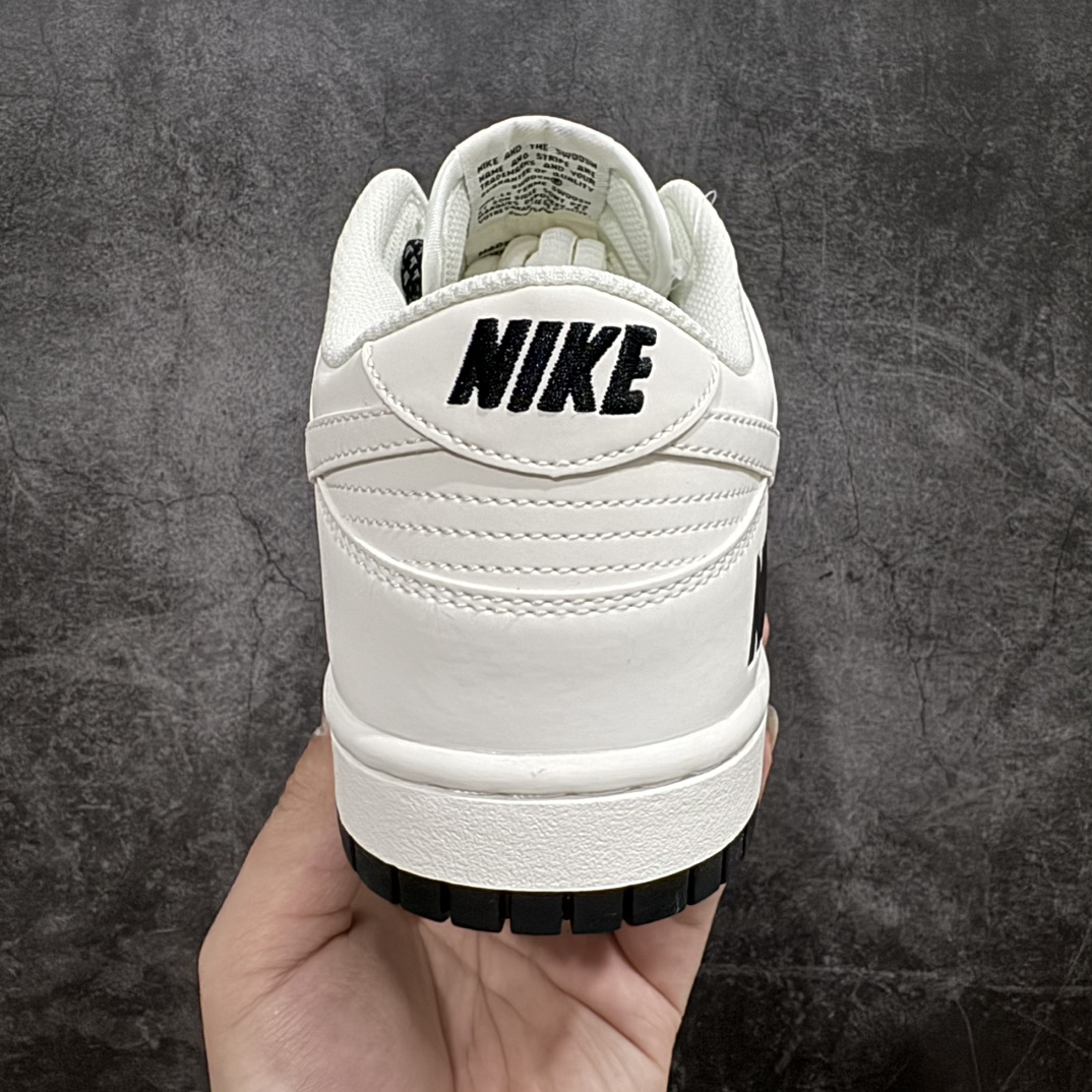 NikeSBDunkLow联名三勾米黑配色低帮休闲运动滑板板鞋3M反光大厂纯原品质出货纯正版型定制鞋盒皮