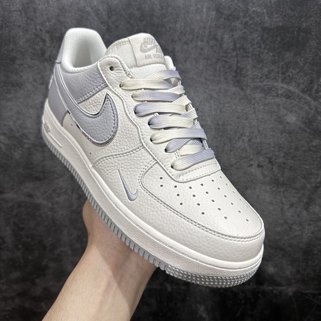 图片[3]-【公司级】Nike Air Force 1 Low 07 TS白灰小钩n原楦头原纸板 打造纯正低帮空军版型 专注外贸渠道 全掌内置蜂窝气垫原盒配件 原厂中底钢印、拉帮完美官方货号：IO5636 888 Size：36 36.5 37.5 38 38.5 39 40 40.5 41 42 42.5 43 44 44.5 45 编码：HXS270280-鞋库