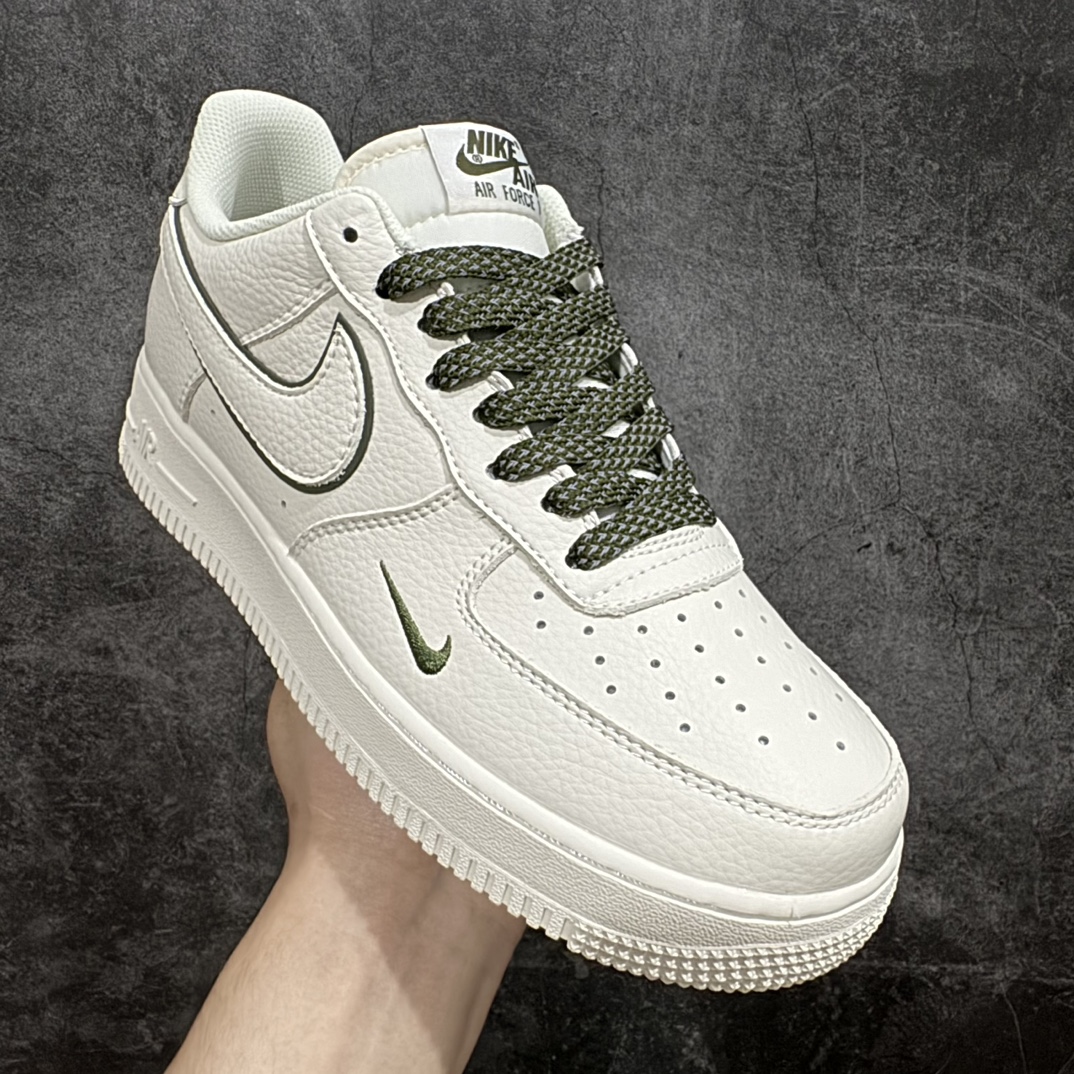 图片[3]-【公司级】Nike Air Force 1 Low \’07 “经典军绿小勾”满天星低帮空军一号休闲板鞋 定制皮料 3M反光 原楦原纸板 纯正版型 清洁度完美 内置全掌气垫货号：MJ0319-022Size：36 36.5 37.5 38 38.5 39 40 40.5 41 42 42.5 43 44 44.5 45 编码：HXS290300-鞋库