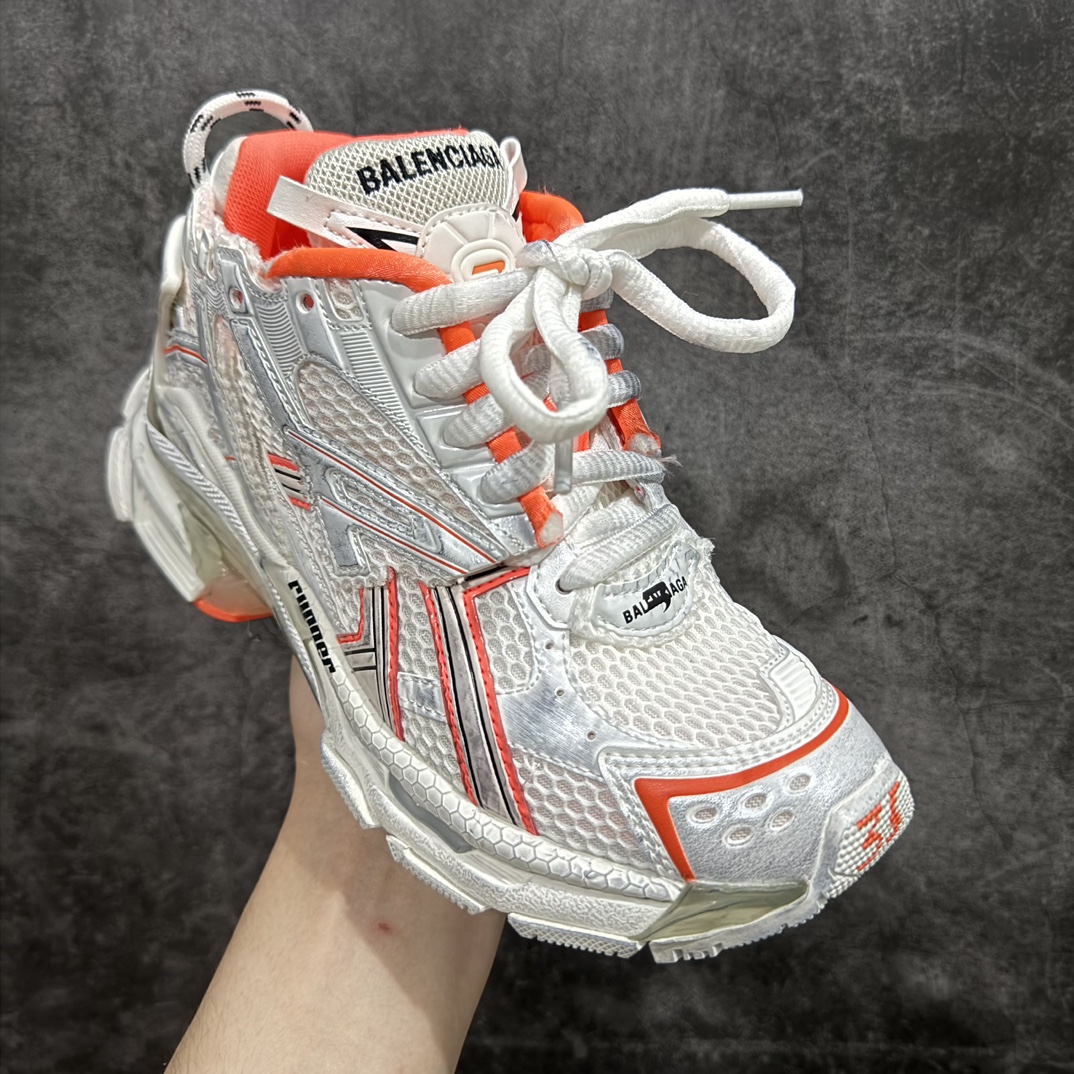 图片[3]-【XA版本】Balenciaga Runer 巴黎世家7代 破坏风 手工做旧款复古老爹鞋n全新版本出货 核心配合工厂优势供应市场最优品质 鞋型细节做旧等都好于市场版本n不但比市场货好 而且比市场货便宜💪🏻n原厂点胶工艺同步原鞋 区别市面所有版本n非市面所有固定TPU，原厂订制胶棒 一切细节高端还原  ，欢迎挑刺💪🏻 尺码：35-46 编码：DF490520-鞋库