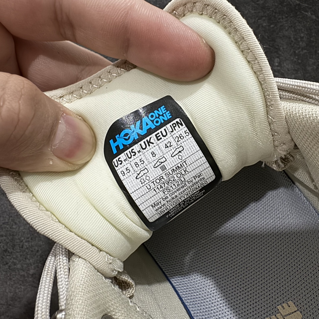 纯原版HokaOneOneForSmumit顶级HOKA户外防水运动休闲鞋萨米特/黑色1147952-B