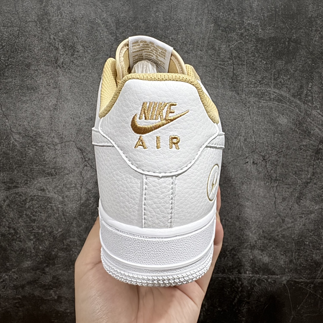 图片[4]-【公司级】Nike Air Force 1 Low 07 x Fragment Design 白黄藤原浩n原楦头原纸板 打造纯正低帮空军版型 专注外贸渠道 全掌内置蜂窝气垫原盒配件 原厂中底钢印、拉帮完美官方货号：TT0801 603 Size：36 36.5 37.5 38 38.5 39 40 40.5 41 42 42.5 43 44 44.5 45 编码：LF270280-鞋库