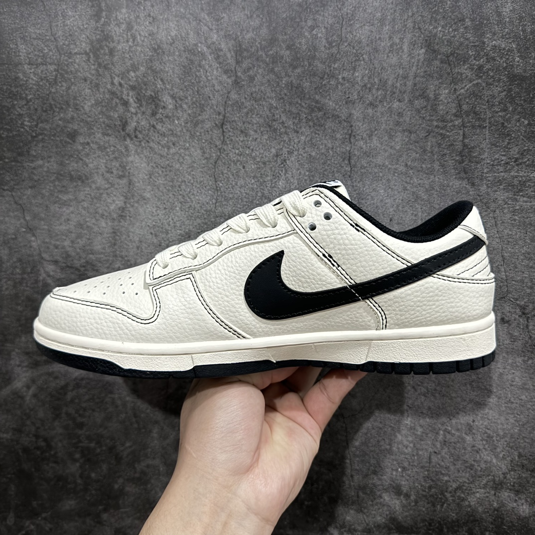 图片[2]-【定制版】Nk SB Dunk Low Supreme联名-米黑线条 周年高端定制 低帮休闲板鞋 XX2025-316n定制鞋盒 大厂纯原品质出货 超高清洁度 皮料切割干净无任何毛边 细节完美  尺码：36 36.5 37.5 38 38.5 39 40 40.5 41 42 42.5 43 44 44.5 45  编码：HXS320340-莆田鞋批发中心