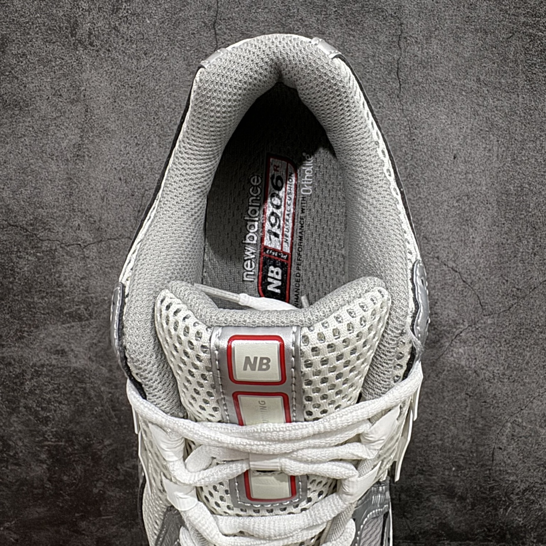 图片[8]-纯原特价 【纯原R版】新百伦NB New Balance M1906RCB蓝银黑 原版本 工厂全系8个配色福利清仓 全套原楦原纸板原厂数据开发 进口三明治网面 原装进口皮料正确绒感卡色 正确中底拉帮中底网布细节 原厂标裁 带紫光防伪 定制后跟透明水晶模块 冲裁组合 大底贴合程度胶水上色把控完美 整洁度挑战全网艺术家 多道序QC把关品质完善 匠心打造 耗时两个月开发完成 工艺极其复杂难度可想而知 新开独立私模大底 全网唯一正确六层组合大底 高端零售专供产物 尺码：36 36.5 37 37.5 38 38.5 39.5 40 40.5 41.5 42 42.5 43 44 45-选品中心