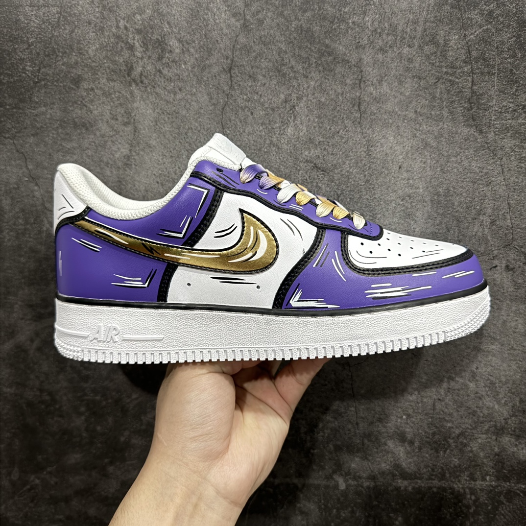 【公司级】Nike Air Force 1 Low 07 二次元涂鸦 紫金n原楦头原纸板 打造纯正低帮空军版型 专注外贸渠道 全掌内置蜂窝气垫原盒配件 原厂中底钢印、拉帮完美官方货号：CW2288 216 Size：36 36.5 37.5 38 38.5 39 40 40.5 41 42 42.5 43 44 44.5 45 编码：LF290300-莆田鞋批发中心