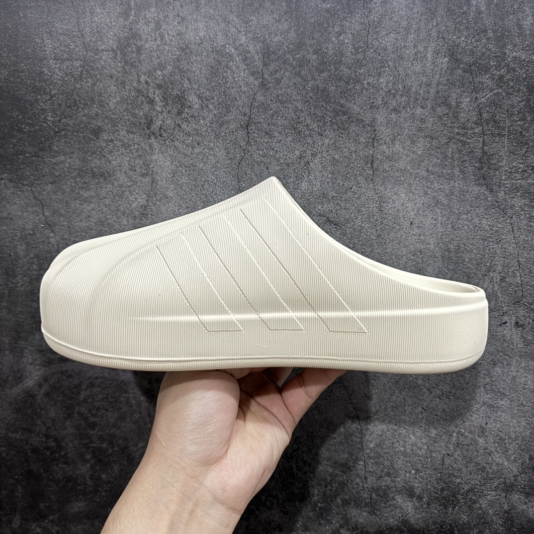 纯原adidasoriginalsAdiFOMSuperstarMule黑白色网红爆款鸭掌半拖鞋注意区别