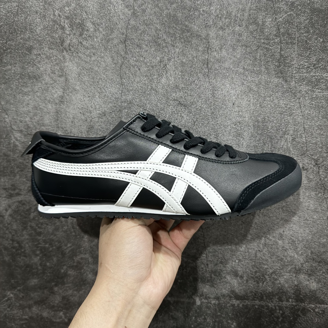 【PH纯原】Asics Onitsuka Tiger MEXICO 66 亚瑟士鬼冢虎复古经典板鞋黑白配色nn印尼厂Oem原单材料 除成型在PT外n其余全部客供材料 淘宝B级代购店铺内供💯n四联官方吊牌 乳胶组合鞋垫、羊皮纸质中底 不用宰手买专柜 这里满足你👊🏼 全新工厂开发 一线品质 全部原鞋一比一开发  货号：DL408-9001 Size：36-46 全码出货 编码：DT130250-莆田鞋批发中心