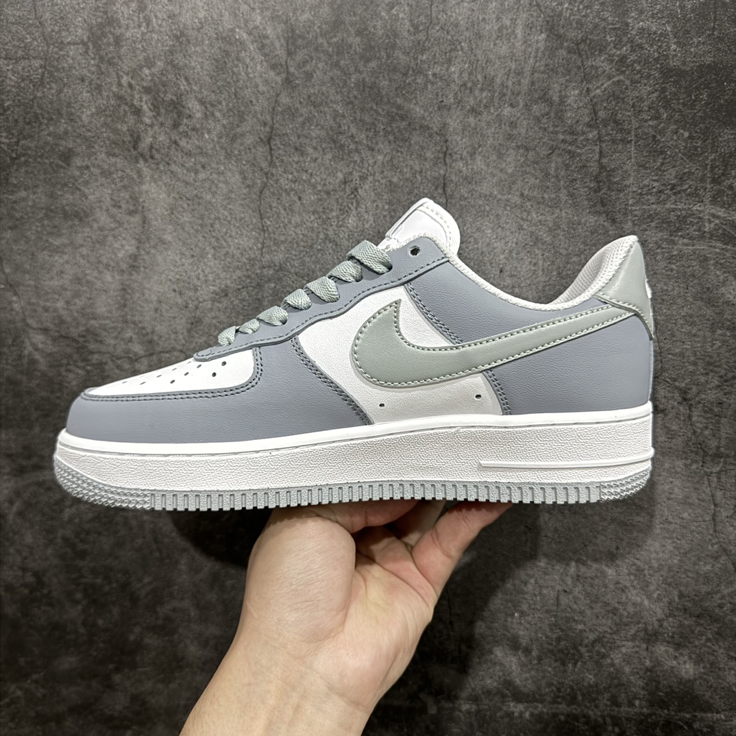 NikeAirForce1Low07叁次实验室灰白地带街头涂鸦白灰原楦头原纸板打造纯正低帮空军版型专注外