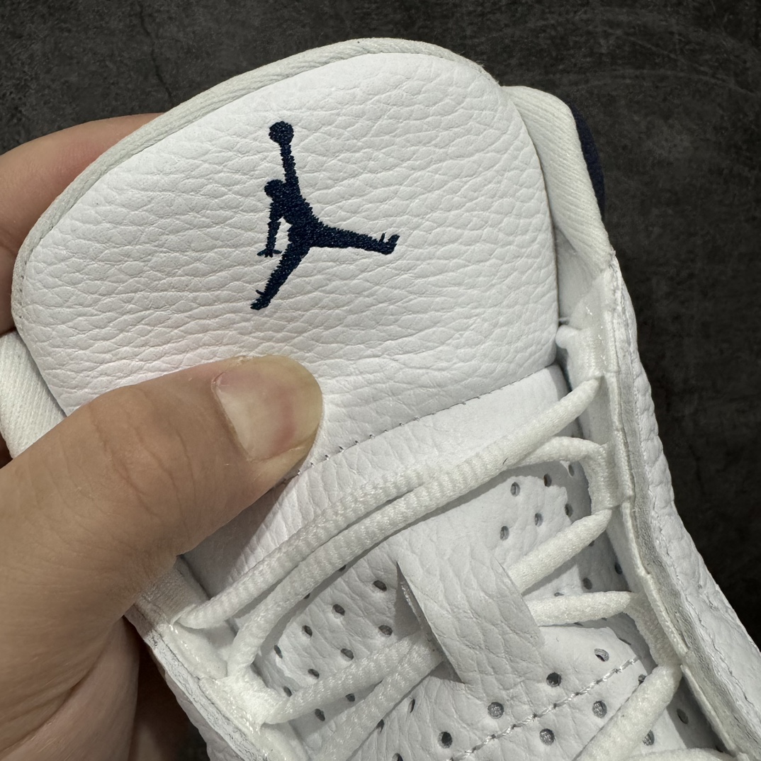 莞产纯原版AirJordanAJ13白深蓝生胶414571-140纯原大厂出品全系列原楦原纸板开发采购原