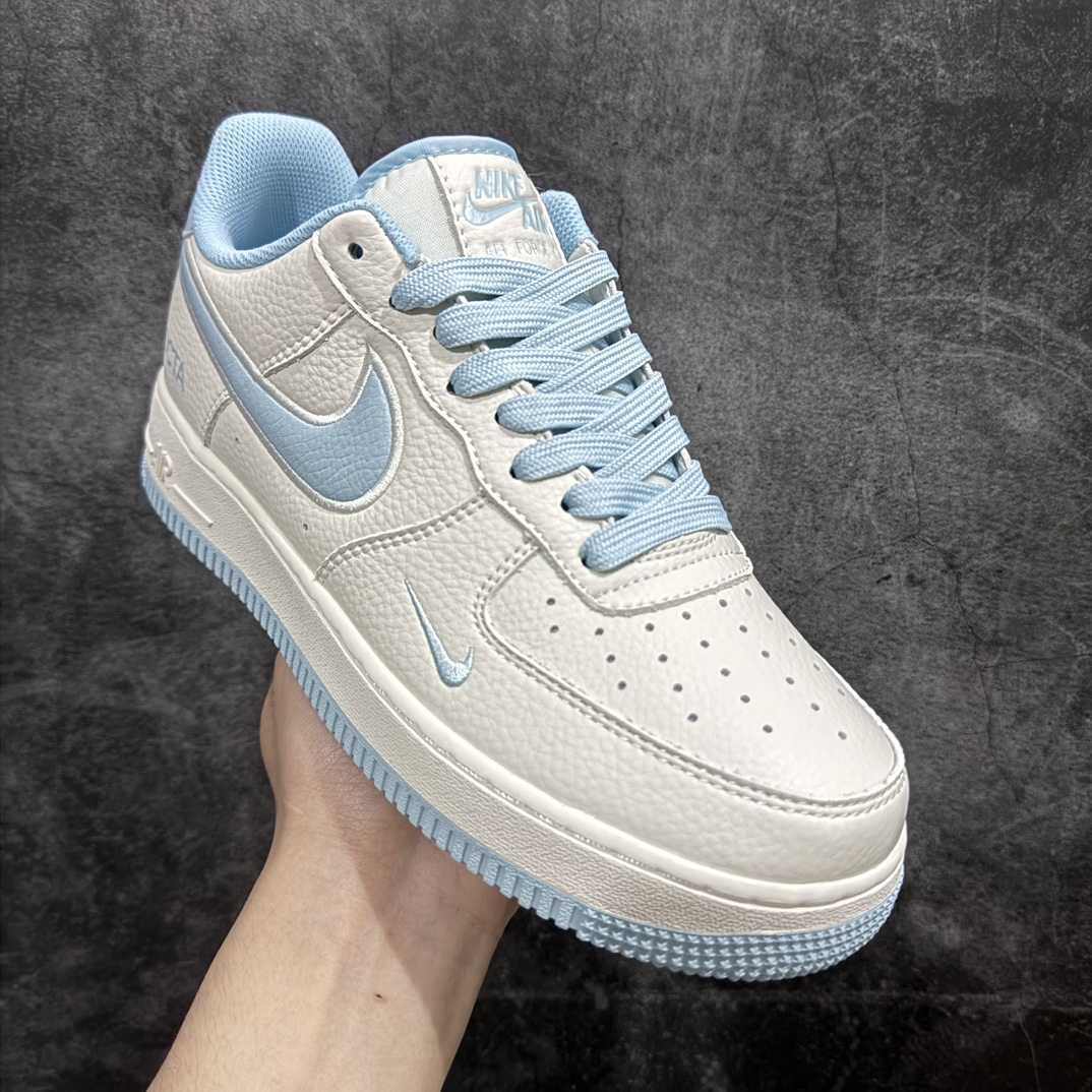 图片[3]-【公司级】NOCTA x Air Force 1 Low 米白蓝n原楦头原纸板 打造纯正空军版型n#专注外贸渠道 全掌内置蜂窝气垫 #原盒配件 原厂中底钢印、拉帮完美 官方同步上架 货号：N00224-026 Size：36 36.5 37.5 38 38.5 39 40 40.5 41 42 42.5 43 44 44.5 45 编码：HXS290300-鞋库