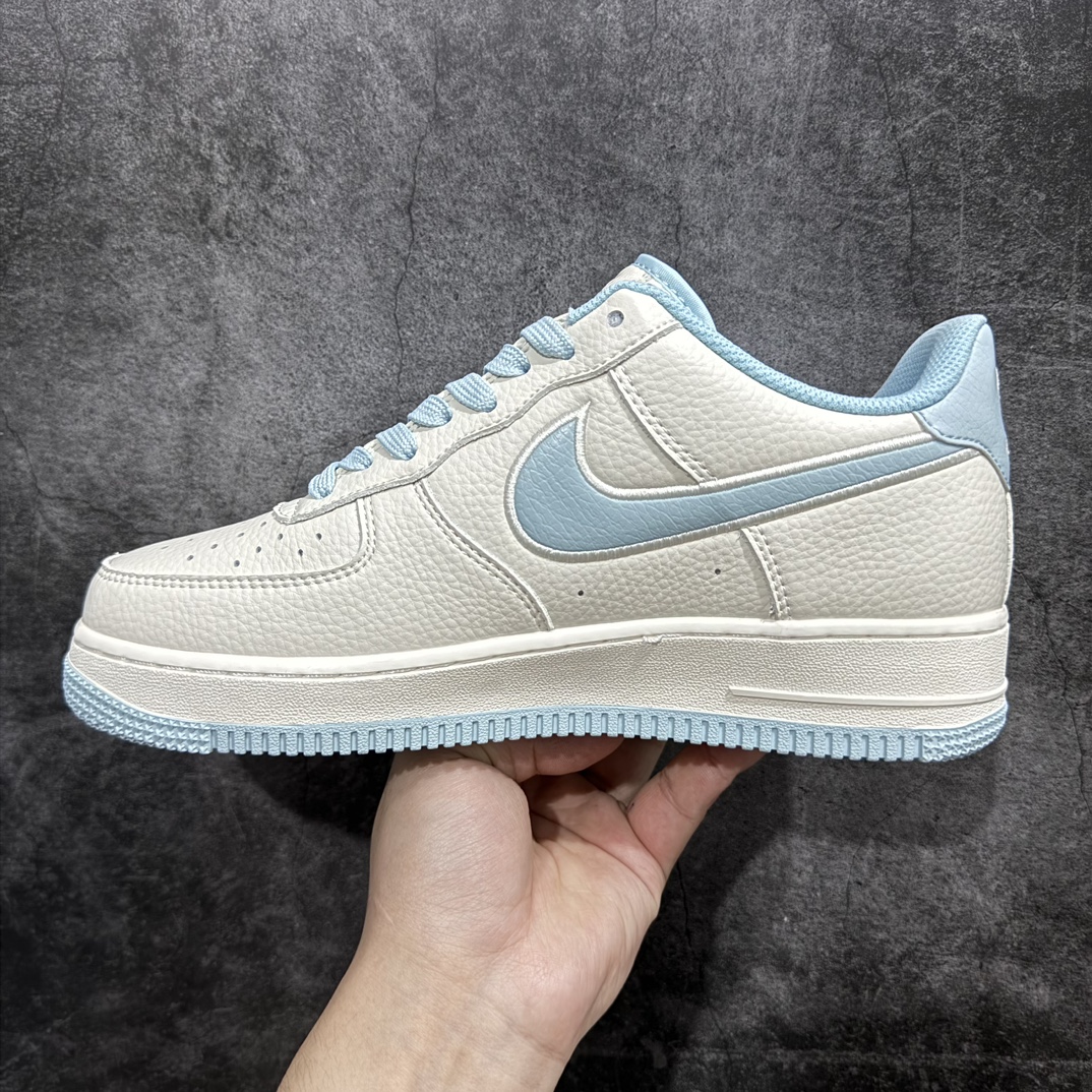 图片[2]-【公司级】NOCTA x Air Force 1 Low 米白蓝n原楦头原纸板 打造纯正空军版型n#专注外贸渠道 全掌内置蜂窝气垫 #原盒配件 原厂中底钢印、拉帮完美 官方同步上架 货号：N00224-026 Size：36 36.5 37.5 38 38.5 39 40 40.5 41 42 42.5 43 44 44.5 45 编码：HXS290300-鞋库