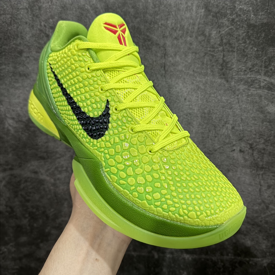 图片[3]-【小绿x版】NK Zoom Kobe 6 科比六代签名实战篮球鞋 青蜂侠CW2190-300n欧美外贸平台特供版完美实战无压力 售后售前保到底n全网唯一开发至49.5 50.5码主攻中端市场 全套原纸板楦头开发确保原汁原味 完美呈现版型 一比一鞋头弧度高度鞋身弧度细节品控鞋型完美 原厂TPU网格鞋带扣 正确内里网布 前后气垫加持 信仰绝不减配 全鞋身材料卡色独家定制 SWOOSH 蛇鳞 正确珠光效果（内嵌珍珠粉）独家前掌Zoom Turbo 后掌马蹄Zoom缓震 内置全真动态飞线 独家复刻U型缓震垫带独立钢印 十年情怀 这里完美落地 一个月独家售后 为实战保驾护航  尺码：39 40 40.5 41 42 42.5 43 44 44.5 45 45.5 46 47.5 48.5 49.5 50.5 编码：T1320340-鞋库