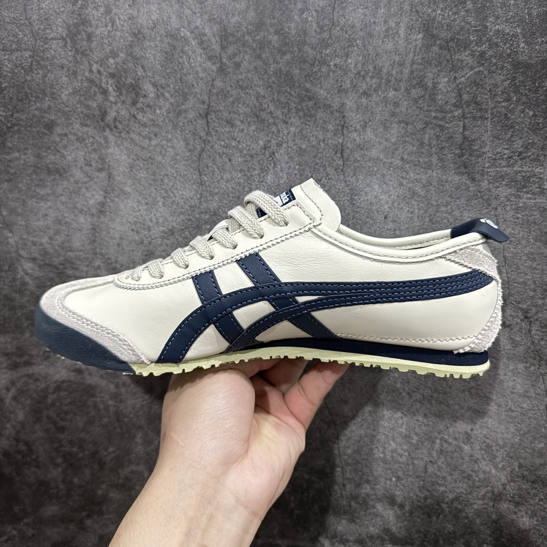 图片[2]-【PH纯原】Asics Onitsuka Tiger MEXICO 66 亚瑟士鬼冢虎复古经典板鞋米灰藏青配色nn印尼厂Oem原单材料 除成型在PT外n其余全部客供材料 淘宝B级代购店铺内供💯n四联官方吊牌 乳胶组合鞋垫、羊皮纸质中底 不用宰手买专柜 这里满足你👊🏼 全新工厂开发 一线品质 全部原鞋一比一开发  货号：DL408-9001 Size：36-46 全码出货 编码：DT130250-鞋库