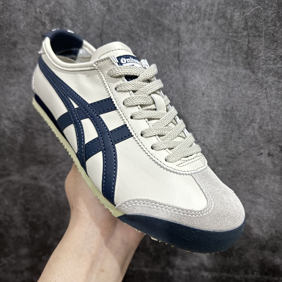 图片[3]-【PH纯原】Asics Onitsuka Tiger MEXICO 66 亚瑟士鬼冢虎复古经典板鞋米灰藏青配色nn印尼厂Oem原单材料 除成型在PT外n其余全部客供材料 淘宝B级代购店铺内供💯n四联官方吊牌 乳胶组合鞋垫、羊皮纸质中底 不用宰手买专柜 这里满足你👊🏼 全新工厂开发 一线品质 全部原鞋一比一开发  货号：DL408-9001 Size：36-46 全码出货 编码：DT130250-鞋库