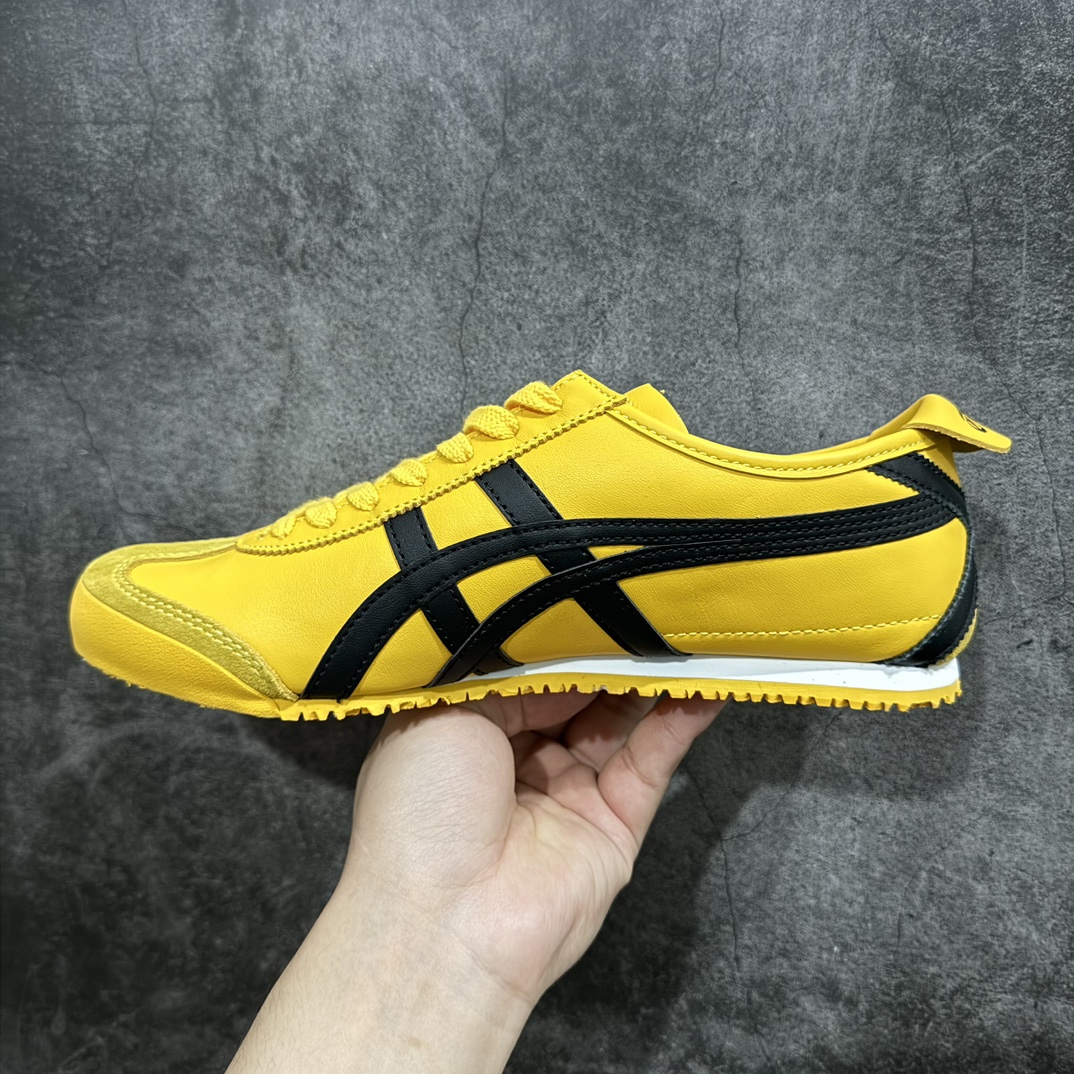 图片[2]-【PH纯原】Asics Onitsuka Tiger MEXICO 66 亚瑟士鬼冢虎复古经典板鞋 黑黄李小龙配色nn印尼厂Oem原单材料 除成型在PT外n其余全部客供材料 淘宝B级代购店铺内供💯n四联官方吊牌 乳胶组合鞋垫、羊皮纸质中底 不用宰手买专柜 这里满足你👊🏼 全新工厂开发 一线品质 全部原鞋一比一开发  货号：DL408-9001 Size：36-46 全码出货 编码：DT130250-莆田鞋批发中心