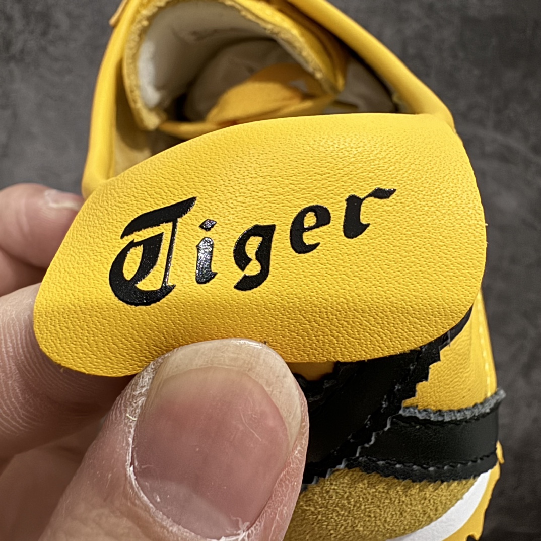 图片[3]-【PH纯原】Asics Onitsuka Tiger MEXICO 66 亚瑟士鬼冢虎复古经典板鞋 黑黄李小龙配色nn印尼厂Oem原单材料 除成型在PT外n其余全部客供材料 淘宝B级代购店铺内供💯n四联官方吊牌 乳胶组合鞋垫、羊皮纸质中底 不用宰手买专柜 这里满足你👊🏼 全新工厂开发 一线品质 全部原鞋一比一开发  货号：DL408-9001 Size：36-46 全码出货 编码：DT130250-莆田鞋批发中心