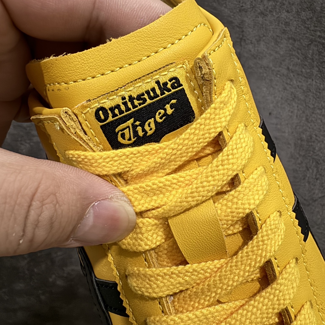 图片[6]-【PH纯原】Asics Onitsuka Tiger MEXICO 66 亚瑟士鬼冢虎复古经典板鞋 黑黄李小龙配色nn印尼厂Oem原单材料 除成型在PT外n其余全部客供材料 淘宝B级代购店铺内供💯n四联官方吊牌 乳胶组合鞋垫、羊皮纸质中底 不用宰手买专柜 这里满足你👊🏼 全新工厂开发 一线品质 全部原鞋一比一开发  货号：DL408-9001 Size：36-46 全码出货 编码：DT130250-鞋库