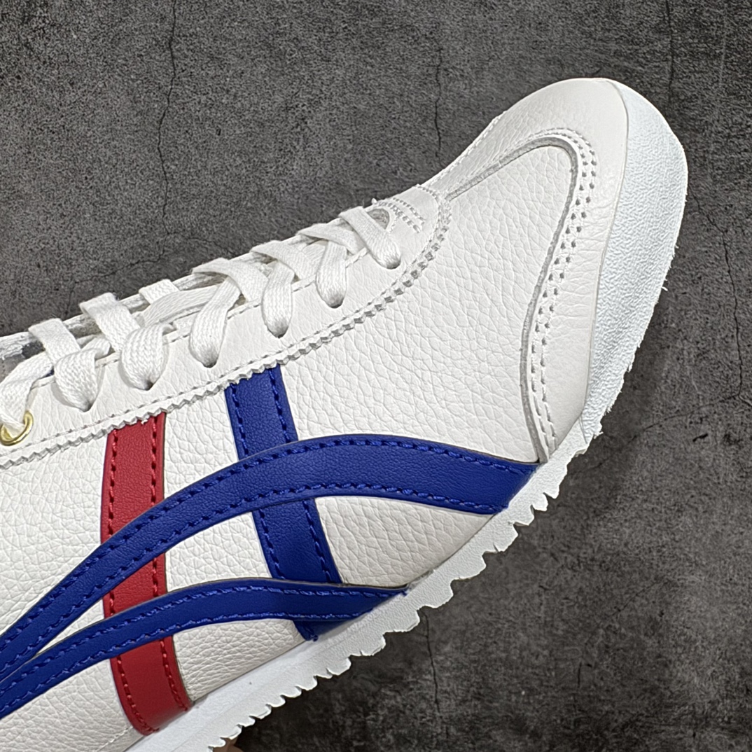 图片[6]-【PH纯原】Asics Onitsuka Tiger MEXICO 66 亚瑟士鬼冢虎复古经典板鞋 白蓝红色nn印尼厂Oem原单材料 除成型在PT外n其余全部客供材料 淘宝B级代购店铺内供💯n四联官方吊牌 乳胶组合鞋垫、羊皮纸质中底 不用宰手买专柜 这里满足你👊🏼 全新工厂开发 一线品质 全部原鞋一比一开发  货号：DL408-9001 Size：36-46 全码出货 编码：DT130250-鞋库