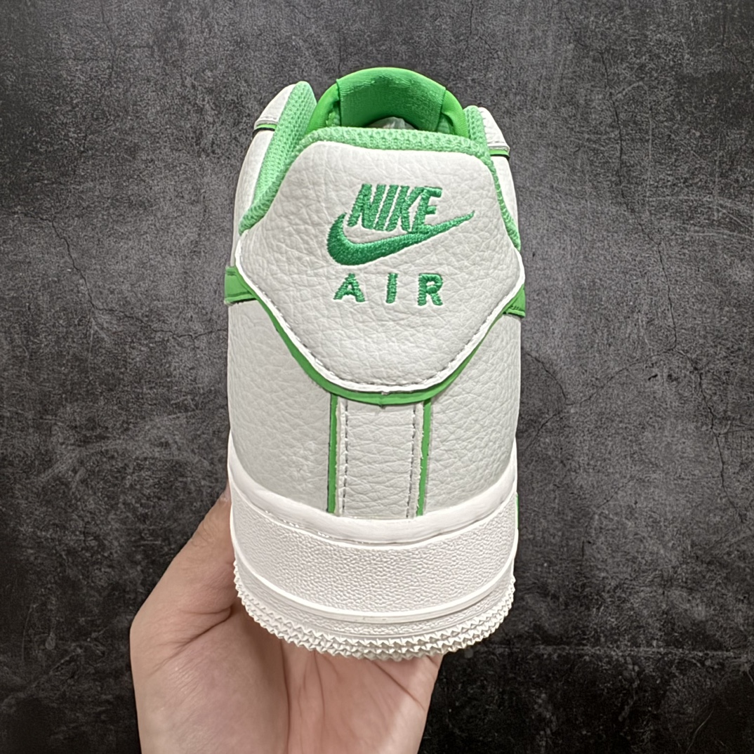 公司级爆款单品NIkeAirForce107Low米白绿炫彩“夜魔侠”空军一号低帮运动休闲板鞋客供高亮3