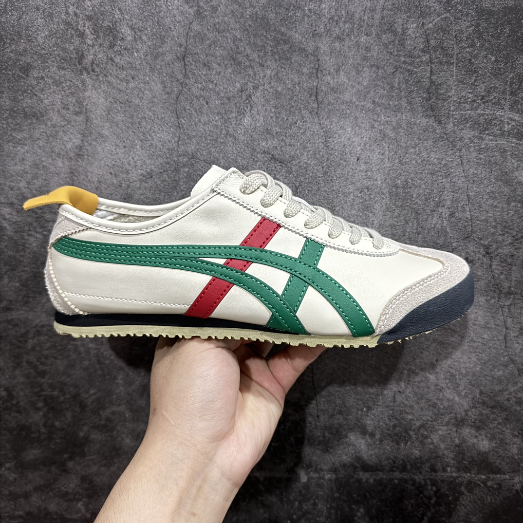 【PH纯原】Asics Onitsuka Tiger MEXICO 66 亚瑟士鬼冢虎复古经典板鞋 白蓝红色nn印尼厂Oem原单材料 除成型在PT外n其余全部客供材料 淘宝B级代购店铺内供💯n四联官方吊牌 乳胶组合鞋垫、羊皮纸质中底 不用宰手买专柜 这里满足你👊🏼 全新工厂开发 一线品质 全部原鞋一比一开发  货号：DL408-9001 Size：36-46 全码出货 编码：T1230250-鞋库