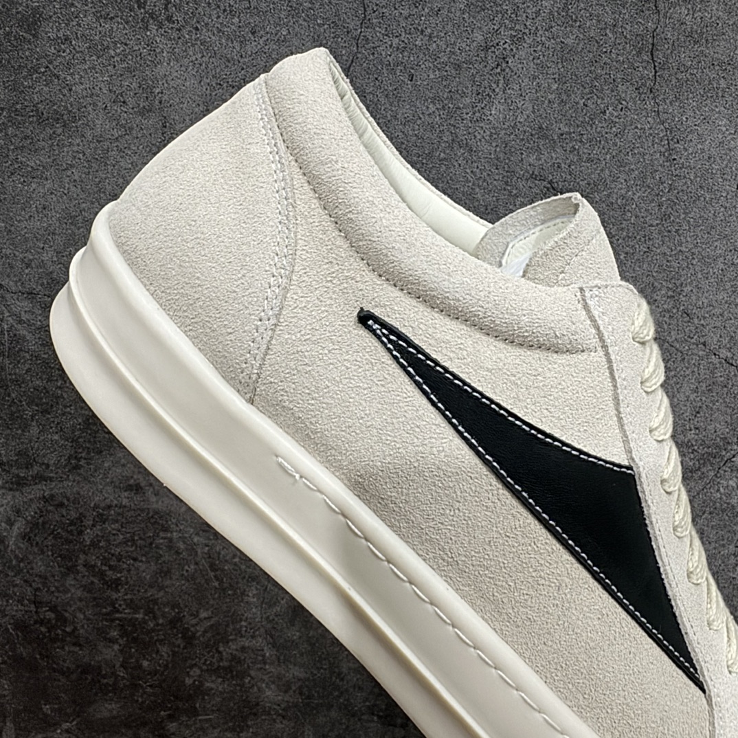 450 【佛山顶级超A版】RO欧文斯Rick Owens 主线 低帮皮面时尚运动板鞋