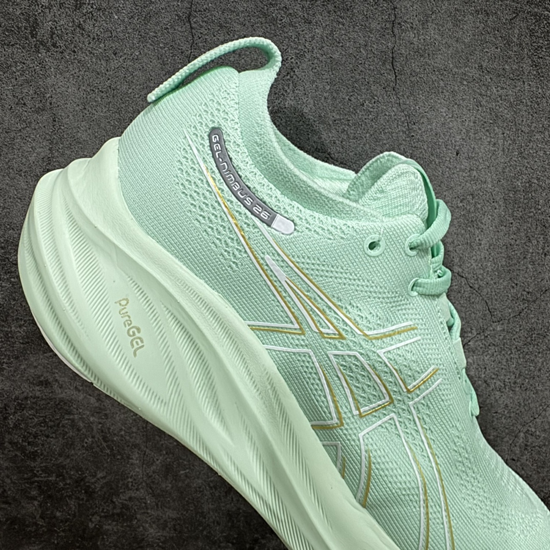 纯原版本ASICSGel-NIMBUS26减震支撑耐磨低帮跑步鞋此款新品ASICSGel-NIMBUS2