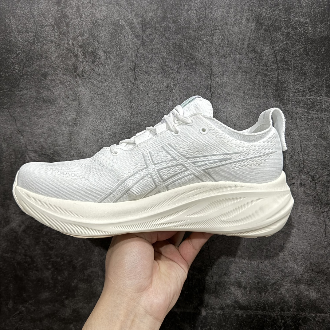 纯原版本ASICSGel-NIMBUS26减震支撑耐磨低帮跑步鞋此款新品ASICSGel-NIMBUS2