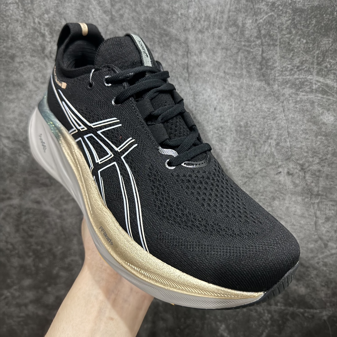 纯原版本ASICSGel-NIMBUS26减震支撑耐磨低帮跑步鞋此款新品ASICSGel-NIMBUS2