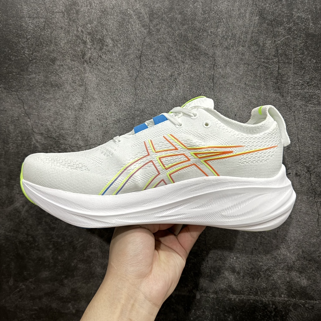 纯原版本ASICSGel-NIMBUS26减震支撑耐磨低帮跑步鞋此款新品ASICSGel-NIMBUS2