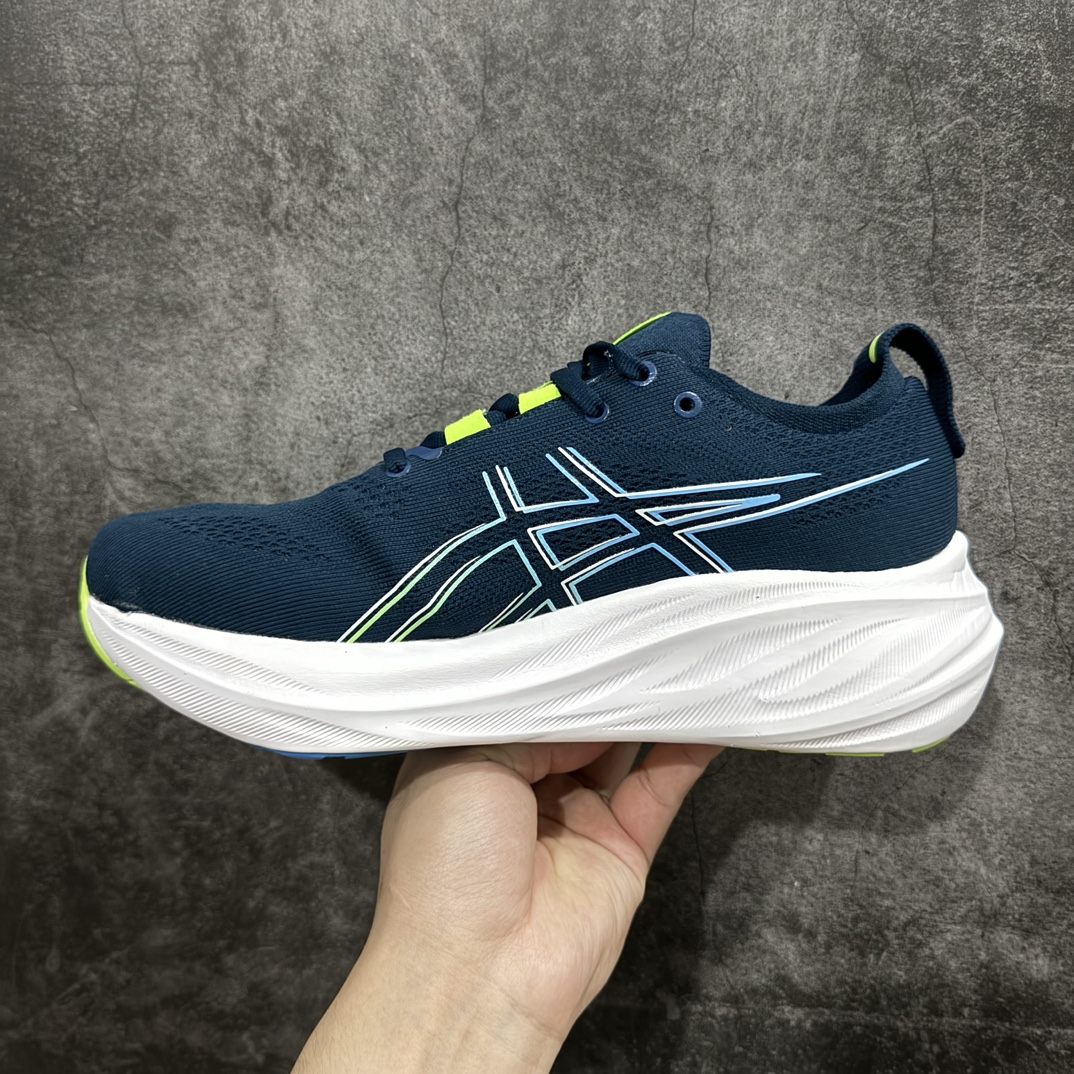 纯原版本ASICSGel-NIMBUS26减震支撑耐磨低帮跑步鞋此款新品ASICSGel-NIMBUS2