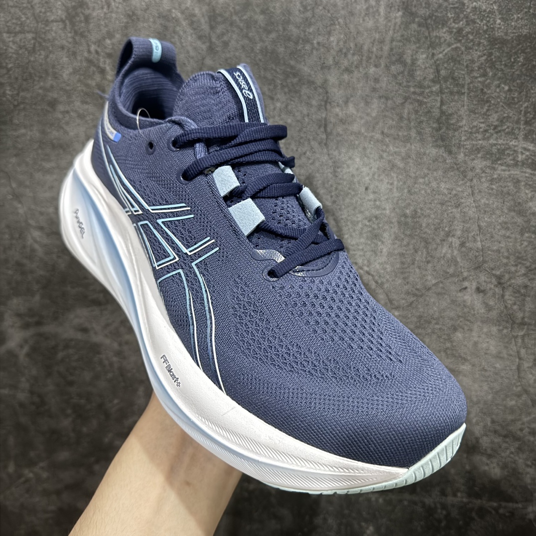 纯原版本ASICSGel-NIMBUS26减震支撑耐磨低帮跑步鞋此款新品ASICSGel-NIMBUS2