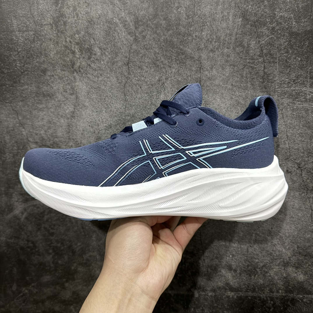 纯原版本ASICSGel-NIMBUS26减震支撑耐磨低帮跑步鞋此款新品ASICSGel-NIMBUS2