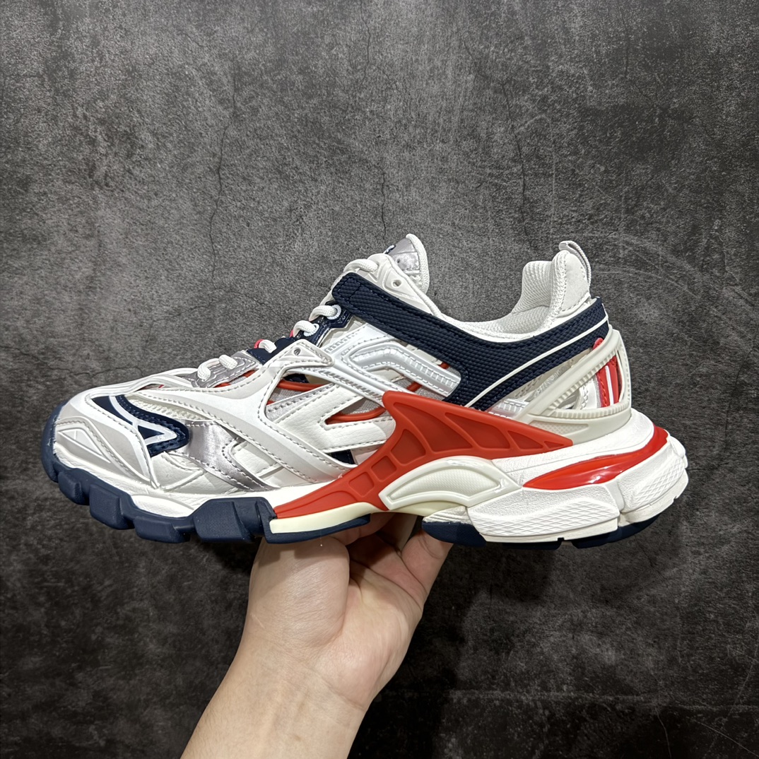 BALENCIAGATrack2.0巴黎世家四代复古老爹鞋灰银正常尺码Size